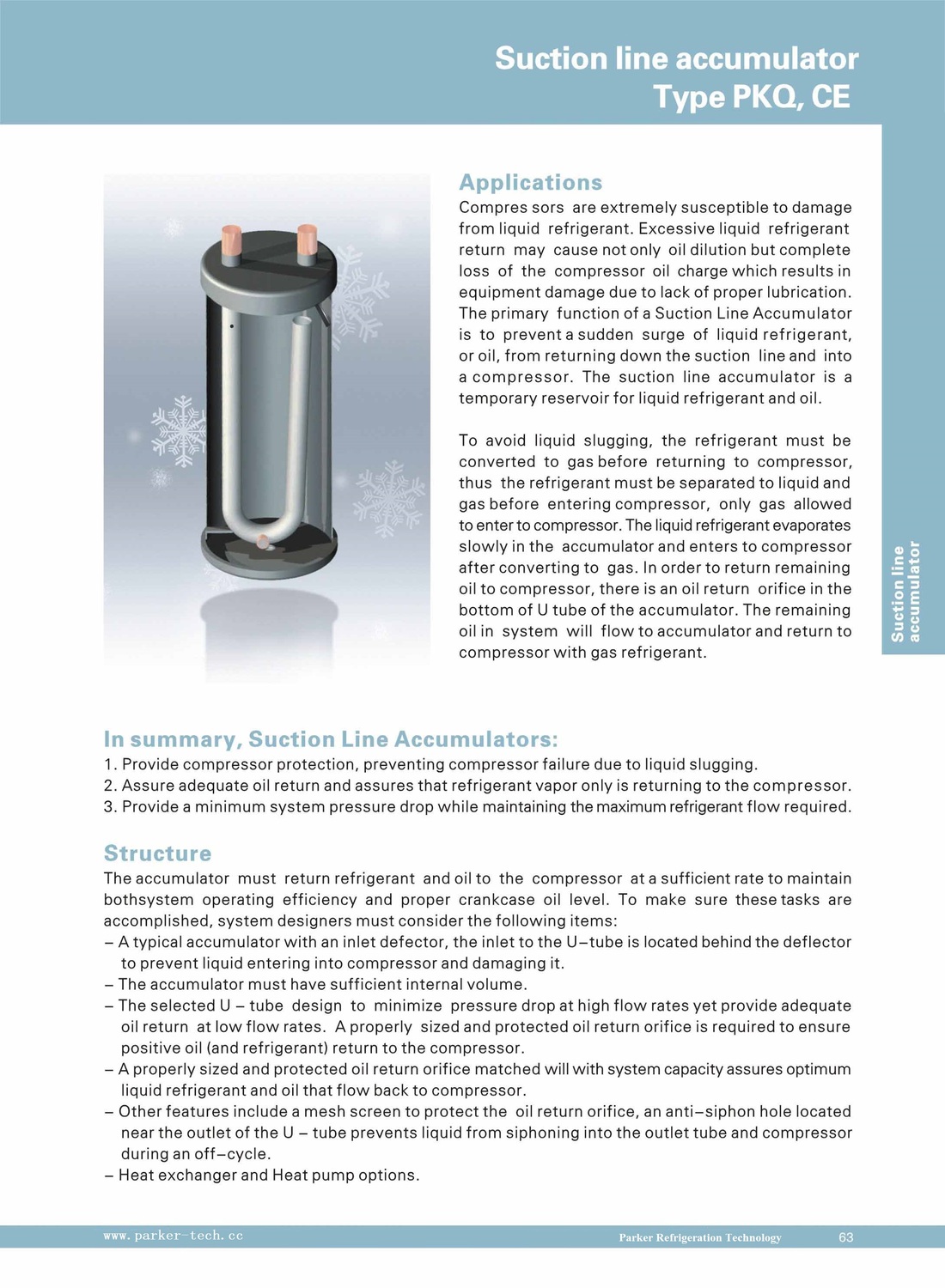 suction line accumulator suction line accumulator